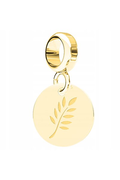 Larezo Pandantiv Tip Charm Pentru Bratari Modulare, Argint 925 Placat Cu Aur ...