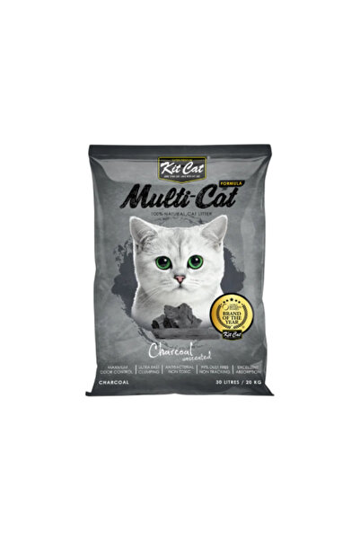 Kit Kat Multi-Cat Charcoal Litter Odorless 20 kg