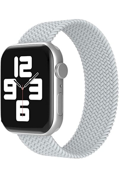 Generic Braided Solo Loop Watch Band Compatible with Apple Watch 44mm with Pl...