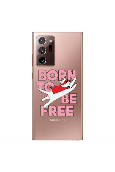 Other Samsung Note 20 Ultra Born Free Transparent Silicone TPU Θήκη