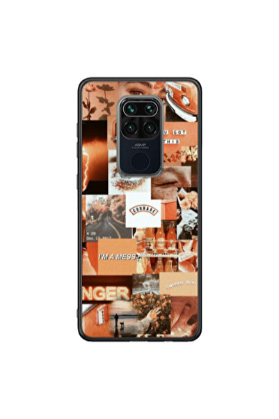 Other Xiaomi Redmi Note 9 Peachy Haze Black Glossy Θήκη