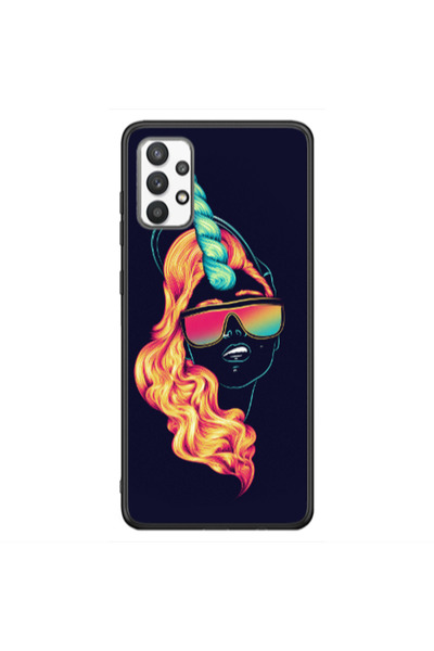 Other Samsung A13 4G Horn style Black Glossy Θήκη