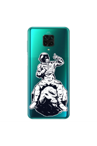 Other Xiaomi Redmi Note 9 Pro ice cream in space Transparent Silicone TPU Θήκη
