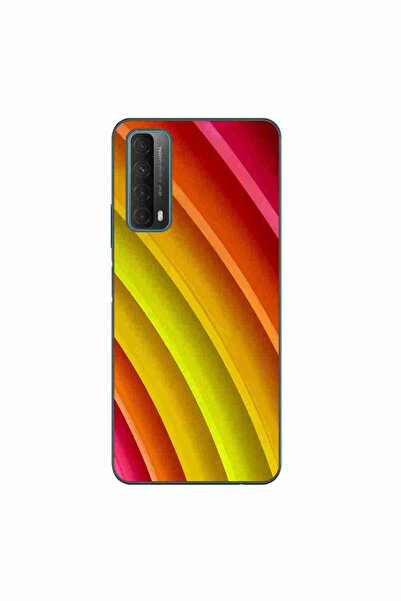 OEM Husa compatibila cu Huawei P Smart 2021 Silicon Gel Tpu Model Abstract St...