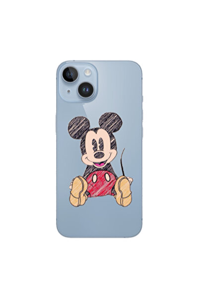 Other Apple iPhone 14 Plus Mickey mouse 2 Transparent Silicone TPU Θήκη