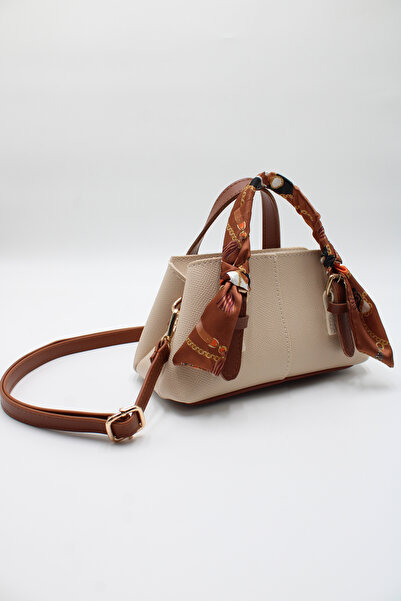 LASSO Women's Mini Scarf Handle Crossbody Hand and Shoulder Bag