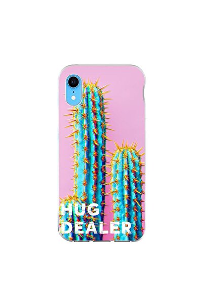 OEM Case compatible with Apple iPhone XR Silicone Gel Tpu Pattern Message Hug...