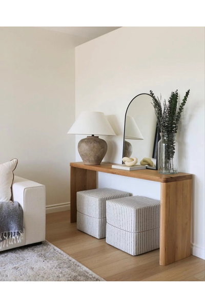 shardywood Terra Masif Karaçam Dresuar – Modern Antre Konsolu, Salon ve Giriş...