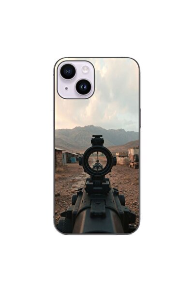 OEM Husa compatibila cu Apple iPhone 15 Silicon Gel Tpu Model First Person Sh...