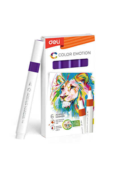 Deli Marker acrilic Violet închis Emotion