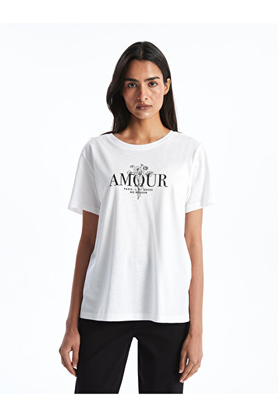 LC Waikiki Crew Neck Printed Women's T-Shirt