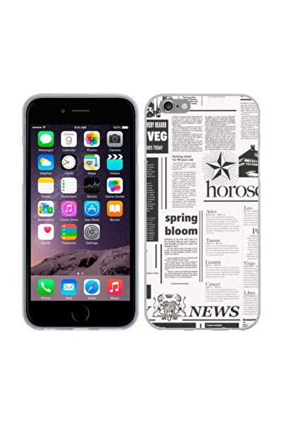 OEM Θήκη συμβατή με Apple iPhone 6, iPhone 6S, από σιλικόνη gel TPU με σχέδιο...