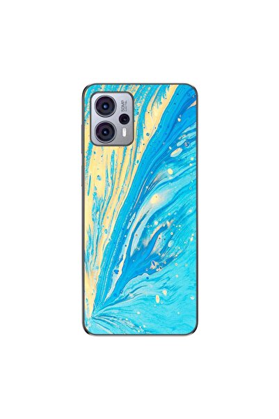 OEM Husa compatibila cu Motorola Moto G13 Silicon Gel Tpu Model Aqua Bloom