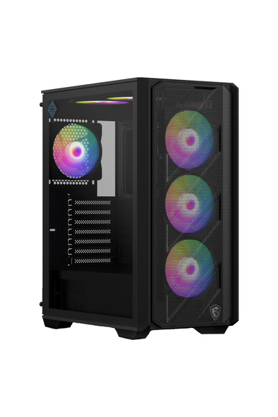 MSI MAG FORGE 140A B65 650W 80+ Bronze Tempered Glass Auto RGB Siyah ATX Bilg...