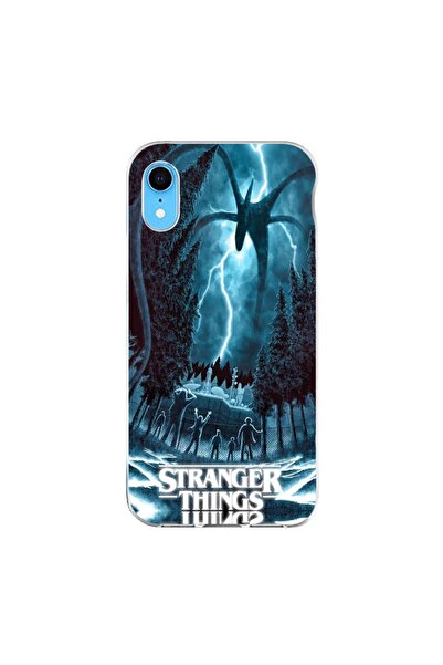 OEM Husa compatibila cu Apple iPhone XR Silicon Gel Tpu Model Stranger Things...