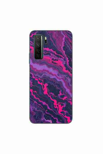 OEM Husa compatibila cu Huawei P40 Lite 5G Silicon Gel Tpu Model Midnight Ros...