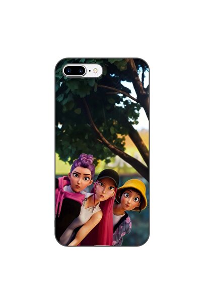 OEM Husa compatibila cu Apple iPhone 7 Plus, 8 Plus Silicon Gel Tpu Model KPo...