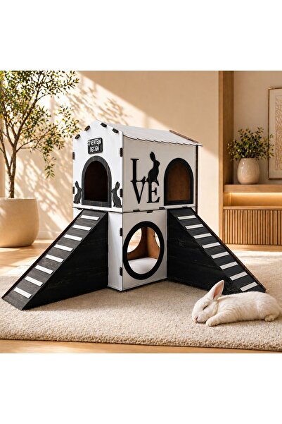 seventeen design Küçük Tavşan Evi, Küçük Tavşan Yatağı, İki Katlı Tavşan Evi,...