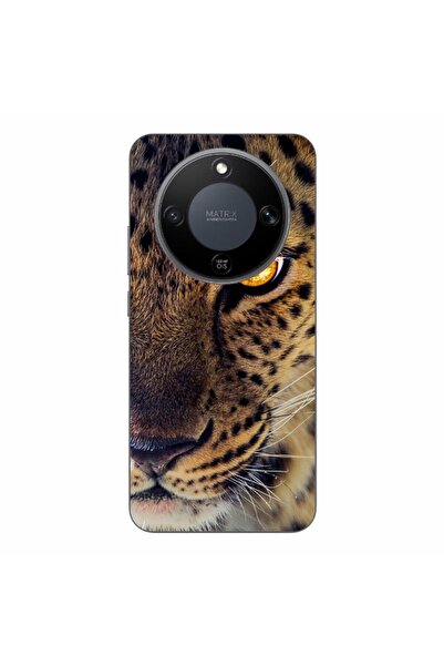 OEM Θήκη συμβατή με Honor Magic8 Lite από σιλικόνη gel TPU με σχέδιο λεοπάρδαλης