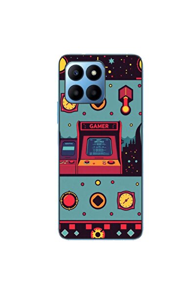 OEM Husa compatibila cu Honor 70 Lite Silicon Gel Tpu Model Gamer Arcade Room