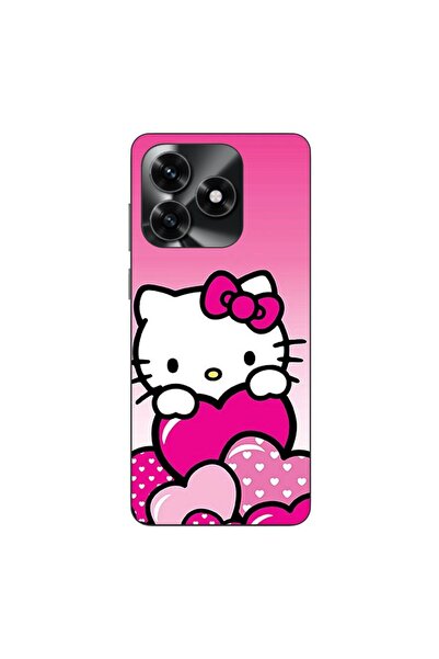 OEM Husa compatibila cu Honor X5c Plus Silicon Gel Tpu Model Hello Kitty Pink...