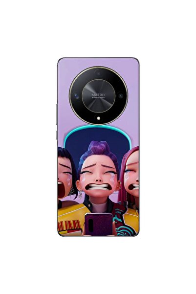 OEM Θήκη συμβατή με Honor Magic6 Lite Σιλικόνης TPU με σχέδιο KPop Demon Hunt...