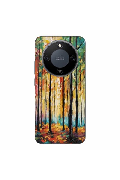 OEM Husa compatibila cu Honor Magic8 Lite Silicon Gel Tpu Model Colored Fores...
