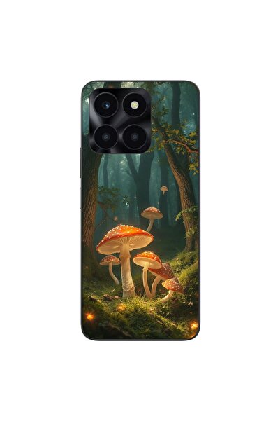 OEM Husa compatibila cu Honor X6a Silicon Gel Tpu Model Glowing Magical Mushr...