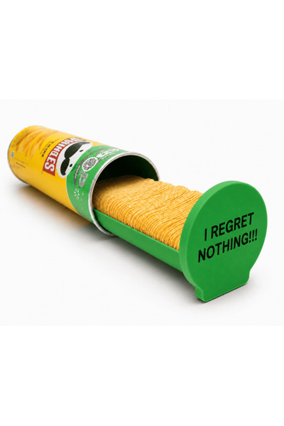 Lulu's Prints Tava glisanta pentru chipsuri compatibil cu tuburile Pringles, ...