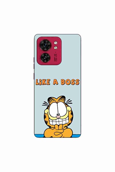 OEM Husa compatibila cu Motorola Edge 40 Silicon Gel Tpu Model Garfield Like ...