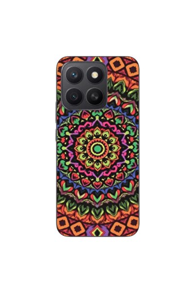 OEM Husa compatibila cu Honor X8c Silicon Gel Tpu Model Colorfull Mandala Ora...