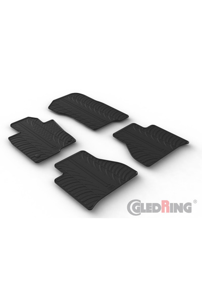 Gledring Set covorase auto din cauciuc Mercedes Benz Clasa X (W470) 11.2017-2...