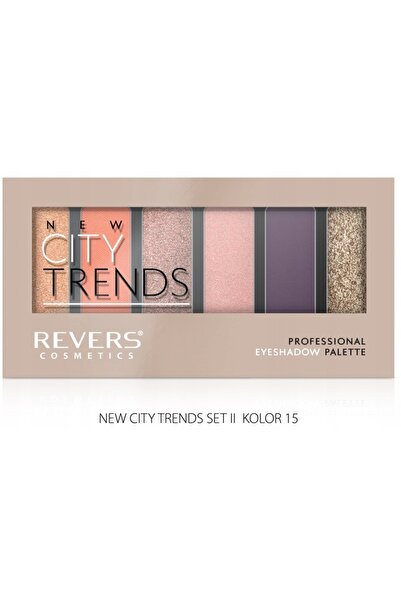 Revers cosmetics Paletă de farduri de pleoape Revers City Trends pentru Femei...