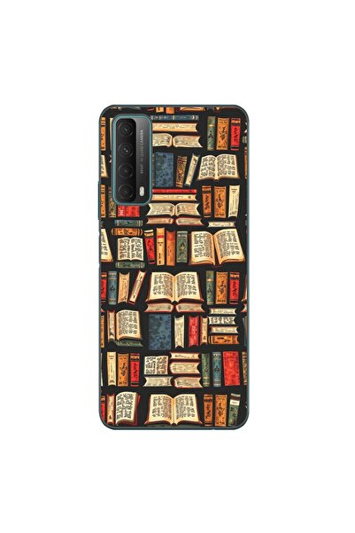 OEM Husa compatibila cu Huawei P Smart 2021 Silicon Gel Tpu Model Books Pattern
