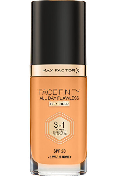 Max Factor FACEFINITY ALL DAY FLAWLESS W78 WARM HONEY 30ML