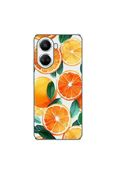 OEM Husa compatibila cu Huawei Nova 10 SE Silicon Gel Tpu Model Oranges