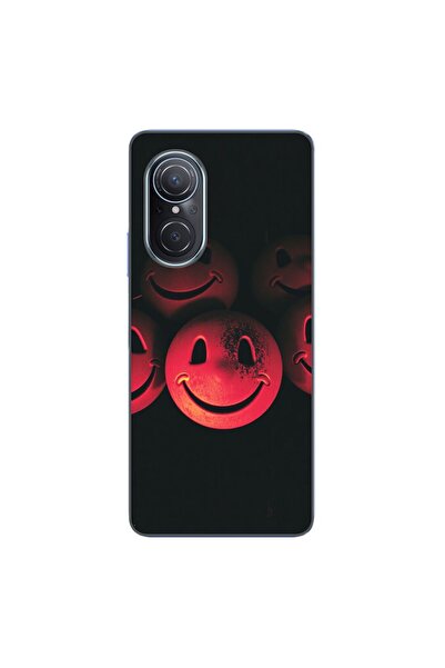 OEM Husa compatibila cu Huawei Nova 9 SE Silicon Gel Tpu Model Grungy Smiley ...