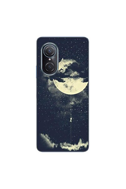 OEM Husa compatibila cu Huawei Nova 9 SE Silicon Gel Tpu Model Moon Climbing