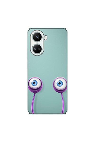OEM Θήκη συμβατή με Huawei Nova 10 SE Σιλικόνης Gel TPU με σχέδιο Μάτια Σαλιγ...