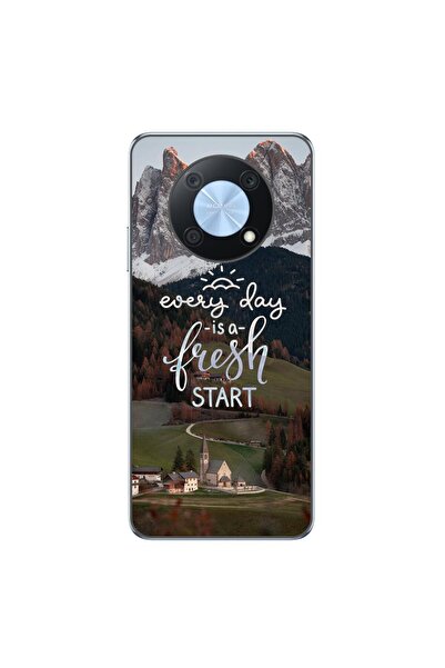 OEM Husa compatibila cu Huawei Nova Y90 Silicon Gel Tpu Model Mesaj Fresh Start
