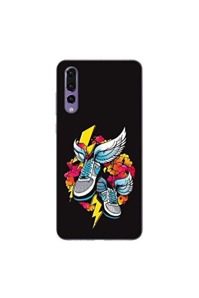 OEM Husa compatibila cu Huawei P20 Pro Silicon Gel Tpu Model Fashion Sneakers