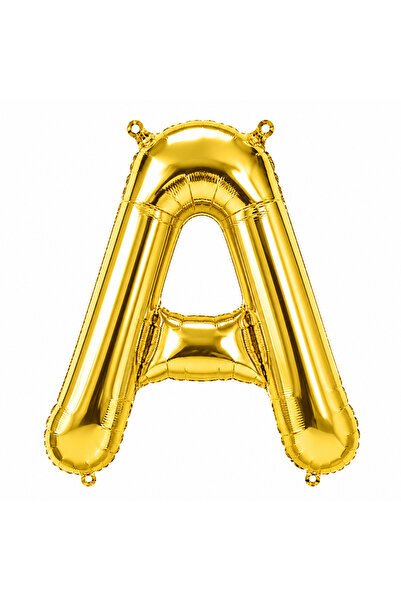 BeySüS Letter a Foil Balloon Gold Color (100 cm)