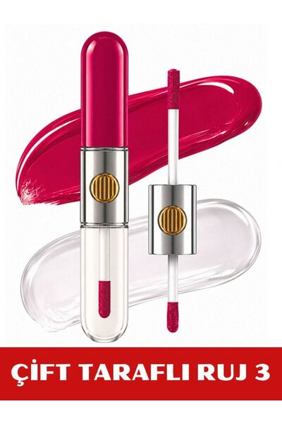 NUNUKO KK Unlimited Double Touch Ruj - Çift Taraflı Ruj - Çift Taraflı Lip Gloss