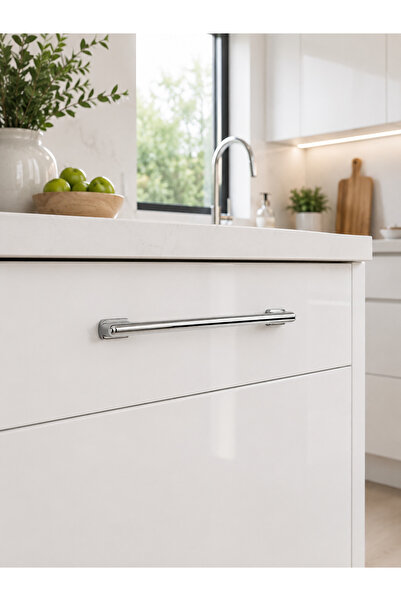 Haskan Saygın Kulp 160mm Alüminyum. Dolap, Çekmece ve Mobilya için