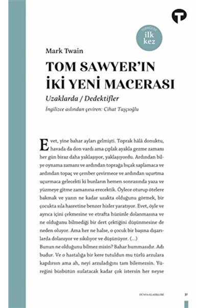 Turkuvaz Kitap Tom Sawyer’ın İki Yeni Macerası