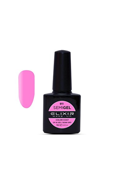 Elixir SEMI GEL (ΗΜΙΜΟΝΙΜΟ ΒΕΡΝΙΚΙ) - 911 (CERISE) 8ML