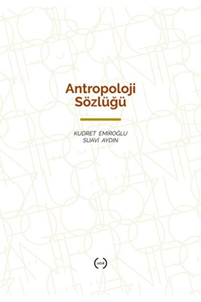 Islık Yayınları Antropoloji Sözlüğü