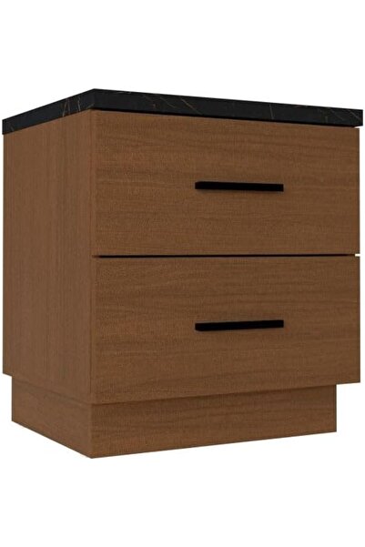 Danube Home Pera 2 Drawer Night Stand | Multifunctional Bedside Table | Space...