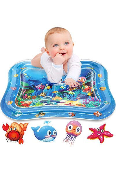 EasyLife بساط ألعاب مائي قابل للنفخ من إنفينو للأطفال الرضع والصغار، ألعاب لل...