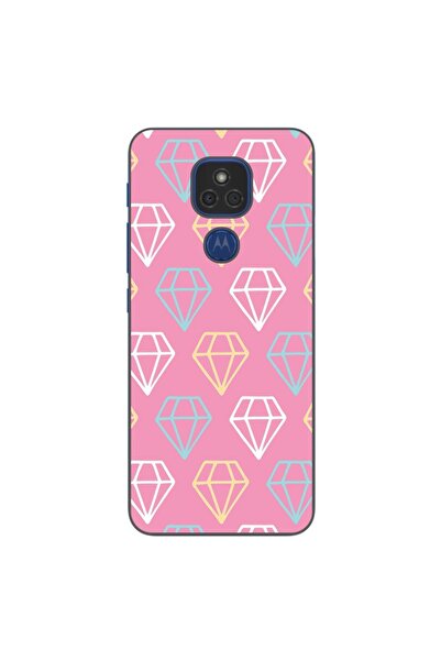 OEM Husa compatibila cu Motorola Moto E7 Plus Silicon Gel Tpu Model Diamond P...